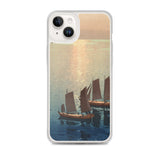 'Glittering Sea' by Yoshida Hiroshi, 1926 - iPhone Case