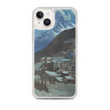 'The Matterhorn At Night' by Yoshida Hiroshi, 1925 - iPhone Case