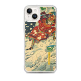 'Snow At Yoshino' by Yoshitoshi, 1867 - iPhone Case