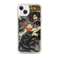 'Rorihakucho Chojun' by Kuniyoshi, ca. 1830 iPhone Case