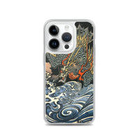 'Dragon' by Kuniyoshi, ca. 1831 - iPhone Case