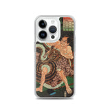 'The Cypress Pillar: Sagi-ike Heikuro' by Kuniyoshi, ca. 1855 - iPhone Case