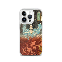 'Warabi: Inuyama Dosetsu' by Kuniyoshi, 1852 - iPhone Case