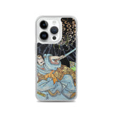 'Minamoto no Yorimitsu Is Attacked By A Demon Spider' by Kuniyoshi, ca. 1820 - iPhone Case