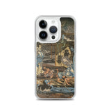 'Shozo Hayashiya's Ghost Stories: The Hundred Tales Of A Haunted House' by Kuniyoshi, ca. 1840 - iPhone Case