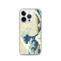 'The Great Wave Off Kanagawa' by Hokusai, ca. 1830 - iPhone Case