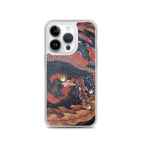 'Phoenix' by Hokusai, ca. 1844 - iPhone Case