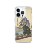 'Mother Meng's Teaching' by Yoshitoshi, ca. 1882 - iPhone Case