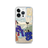 'Minamoto no Yoritomo' by Yoshitoshi, 1876 - iPhone Case