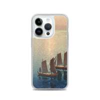 'Glittering Sea' by Yoshida Hiroshi, 1926 - iPhone Case