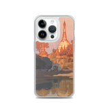 'The Golden Pagoda in Rangoon' by Yoshida Hiroshi, 1931 - iPhone Case