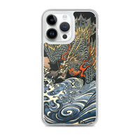 'Dragon' by Kuniyoshi, ca. 1831 - iPhone Case