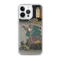 'Musa: Miyamoto Musashi' by Kuniyoshi, 1852 - iPhone Case