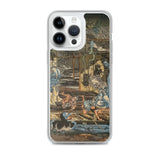 'Shozo Hayashiya's Ghost Stories: The Hundred Tales Of A Haunted House' by Kuniyoshi, ca. 1840 - iPhone Case