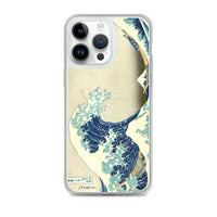 'The Great Wave Off Kanagawa' by Hokusai, ca. 1830 - iPhone Case