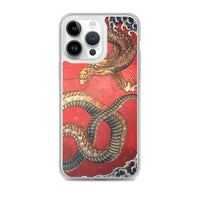 'Dragon' by Hokusai, ca. 1844 - iPhone Case