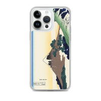 'Inume Pass in Kai Province' by Hokusai, ca. 1830 - iPhone Case