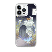 'The Cry Of The Fox' by Yoshitoshi, 1886 - iPhone Case