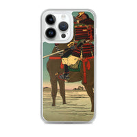 'Moonlight Patrol' by Yoshitoshi, ca. 1885 - iPhone Case