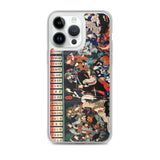 'The Great Thieves of Japan Compared' by Yoshitoshi, 1865 - iPhone Case