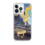 'Hachimantaro Yoshiie' by Yoshitoshi, 1886 - iPhone Case