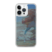 'The Sphinx At Night' by Yoshida Hiroshi, 1925 - iPhone Case