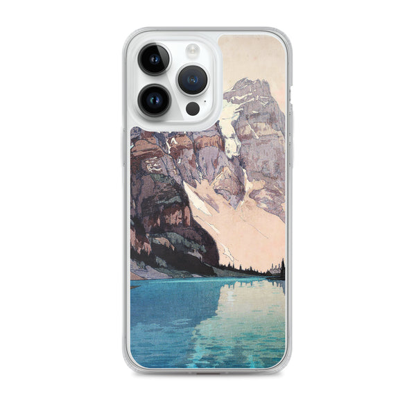 'Moraine Lake' by Yoshida Hiroshi, 1925 iPhone Case