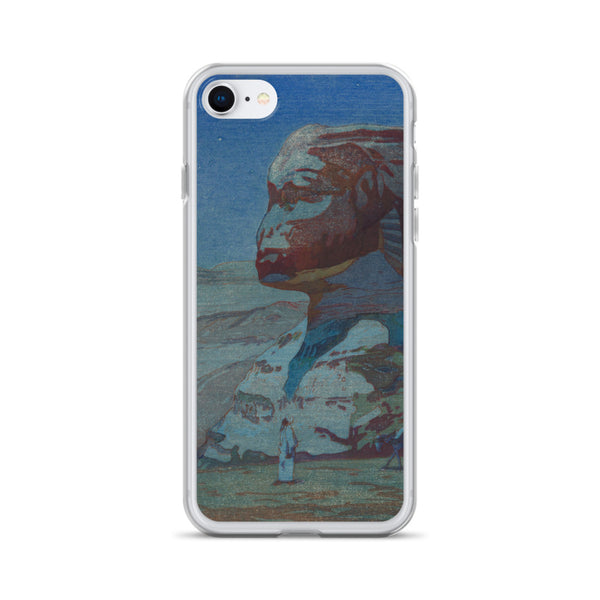 'The Sphinx At Night' by Yoshida Hiroshi, 1925 - iPhone Case