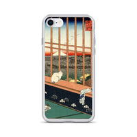 'Asakusa Ricefields and Torinomachi Festival' by Hiroshige, 1857 - iPhone Case