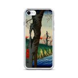 'Koganei in Musashi Province' by Hiroshige, 1858 - iPhone Case