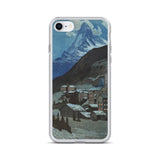 'The Matterhorn At Night' by Yoshida Hiroshi, 1925 - iPhone Case