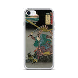 'Musa: Miyamoto Musashi' by Kuniyoshi, 1852 - iPhone Case