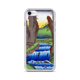 'Bichu: Go Valley' by Hiroshige, 1853 - iPhone Case