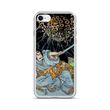 'Minamoto no Yorimitsu Is Attacked By A Demon Spider' by Kuniyoshi, ca. 1820 - iPhone Case