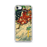 'Snow At Yoshino' by Yoshitoshi, 1867 - iPhone Case