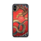 'Dragon' by Hokusai, ca. 1844 - iPhone Case