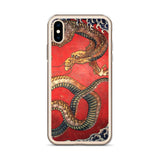 'Dragon' by Hokusai, ca. 1844 - iPhone Case