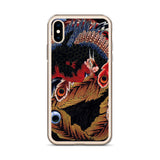 'Gansho-in Phoenix' by Hokusai, mid 1840s - iPhone Case