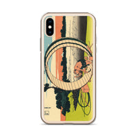 'A View of Fuji From A Field In Owari Province' by Hokusai, ca. 1830 - iPhone Case