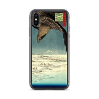 'Jumantsubo Plain at Fukagawa-Susaki' by Hiroshige, 1856 - iPhone Case