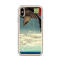 'Jumantsubo Plain at Fukagawa-Susaki' by Hiroshige, 1856 - iPhone Case