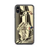 'Kanbara' by Hiroshige, ca. 1832 - iPhone Case