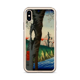 'Koganei in Musashi Province' by Hiroshige, 1858 - iPhone Case