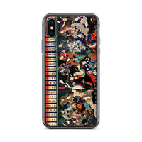 'The Great Thieves of Japan Compared' by Yoshitoshi, 1865 - iPhone Case