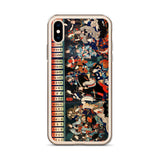 'The Great Thieves of Japan Compared' by Yoshitoshi, 1865 - iPhone Case