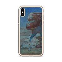 'The Sphinx At Night' by Yoshida Hiroshi, 1925 - iPhone Case