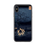 'Foxfires On New Year's Eve At The Enoki Tree' by Hiroshige, 1857 - iPhone Case