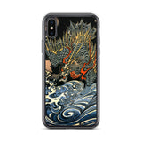 'Dragon' by Kuniyoshi, ca. 1831 - iPhone Case