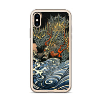 'Dragon' by Kuniyoshi, ca. 1831 - iPhone Case