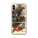 'Sasai Kyuzo Masayasu' by Kuniyoshi, ca. 1850 - iPhone Case